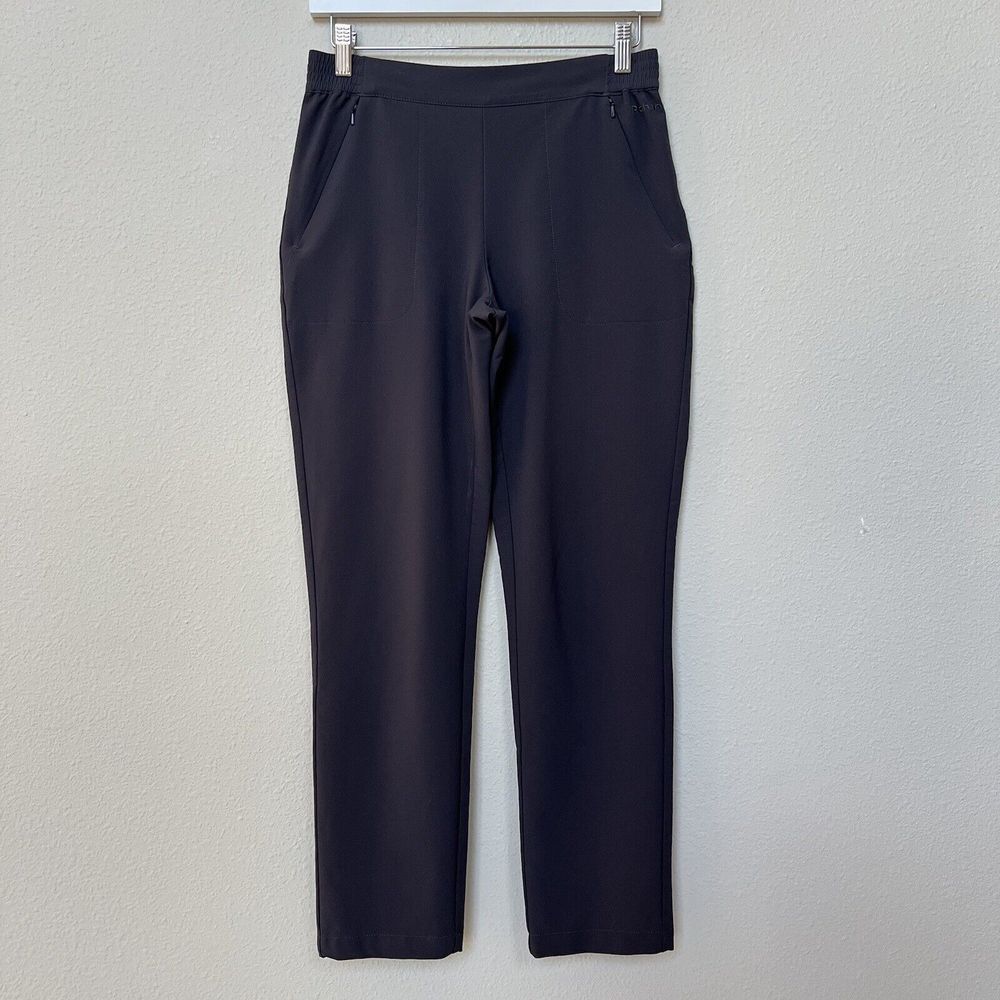 Rohan Amblers Trousers Womens‎ 8S Charcoal Flat Front Pull On Performance Pants